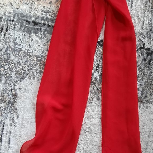 Plus Size Red Dress - Picture 3 of 5